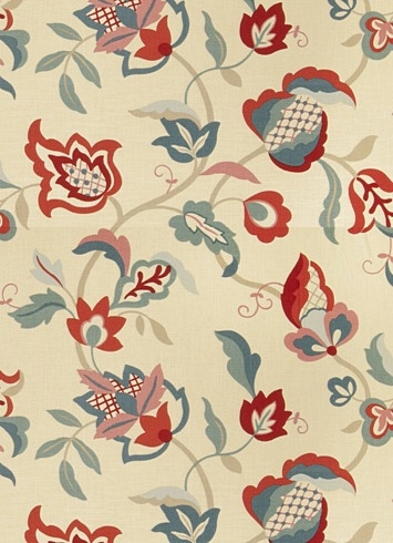 Jaclyn Smith Fabric 02614 Punch