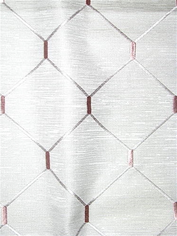 Abaca 126 Alabaster Embroidered Fabric