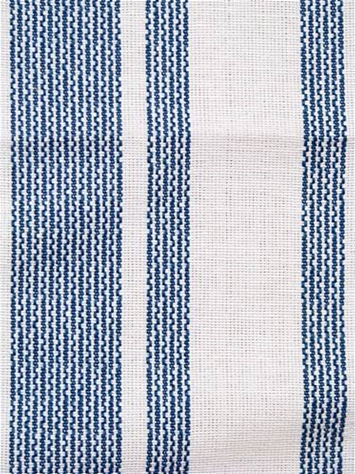 Amalfi Stripe Ocean Cotton fabric