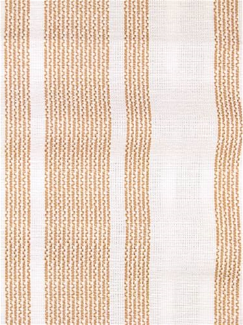 Amalfi Stripe Tan Cotton fabric