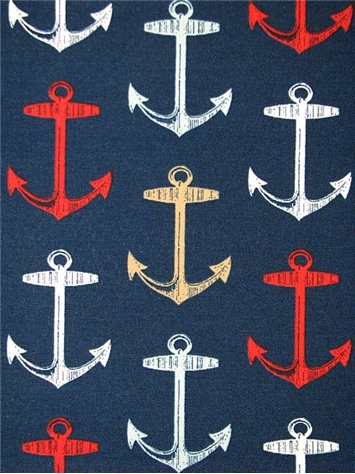 Anchor Allover Arbor Navy