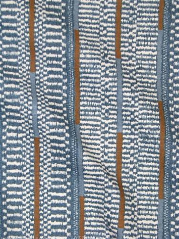 Ashanti Stripe Slate Kente Cloth