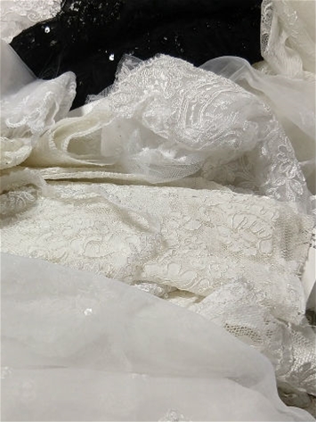 Bridal Lace and Trim Assortment - 10 lb