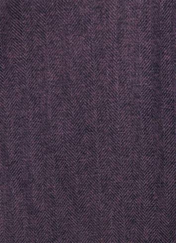 Banks Aubergine Flannel Fabric