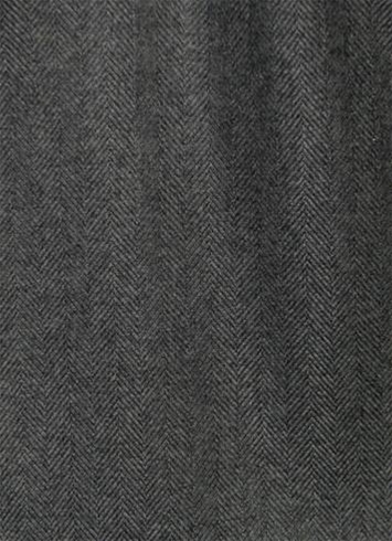 Banks Charcoal Flannel Fabric