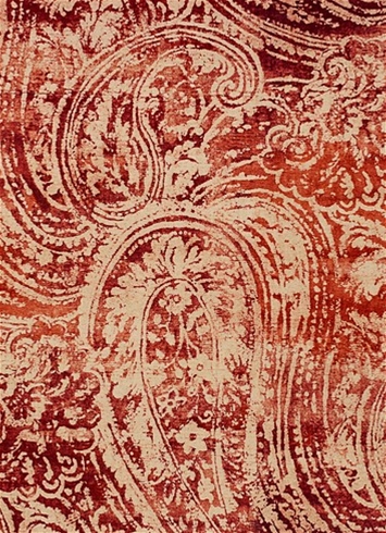 Bohemian Garnet Batik Fabric