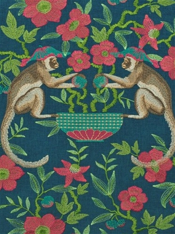 Cheeky Monkey Persian P. Kaufmann Fabric