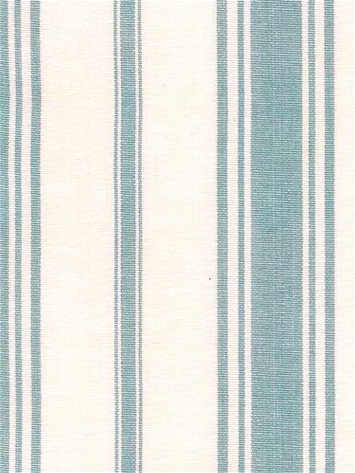 Coastal Stripe Light Blue Cotton Fabric