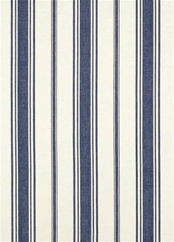Coastal Stripe Navy Cotton Fabric