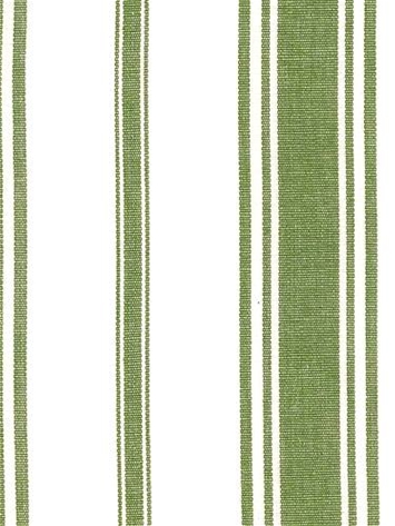 Coastal Stripe Olive Cotton Fabric