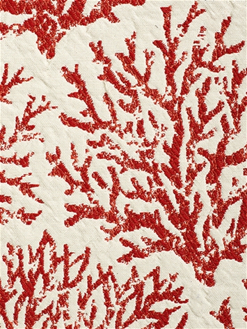 Coraline Red Coral Bella Dura Fabric