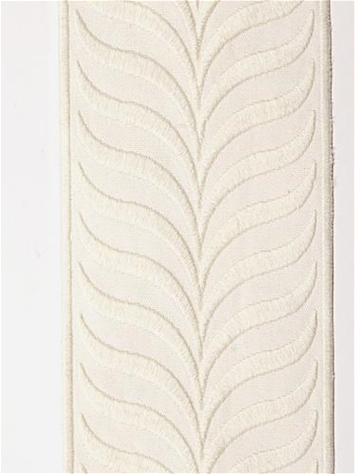 Crest Ivory Embroidered Tape