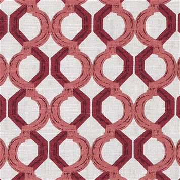 DE42575 9 Red Duralee Fabric