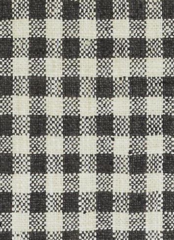 DM61280-698 Black/Linen Check Duralee Fabric