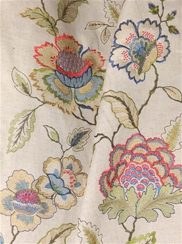 Fairfield Spring Jacobean Embroidery