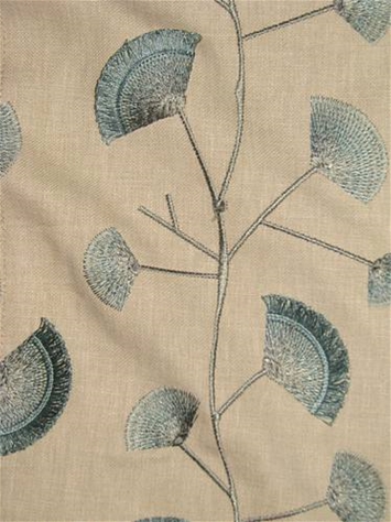 Finchley Mineral Embroidered Fabric