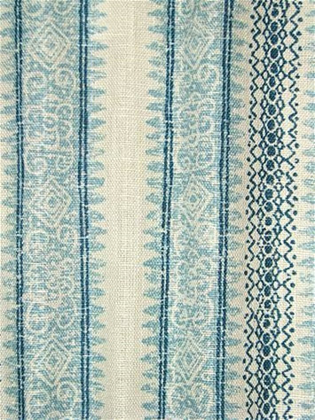 Frascati Peacock Stripe Charlotte Moss Decorator Fabric