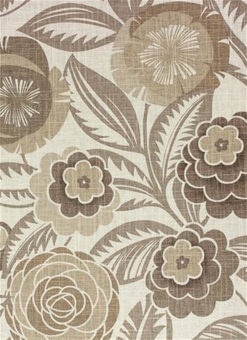 Havana Greystone Floral Fabric