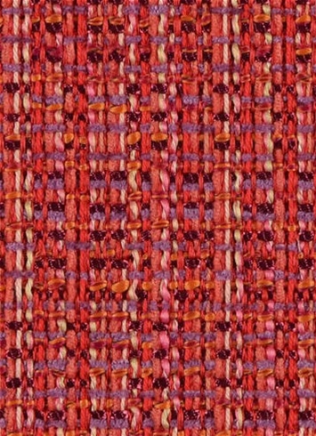 Jackie-O 45 Scarlet Bloom Tweed Fabric
