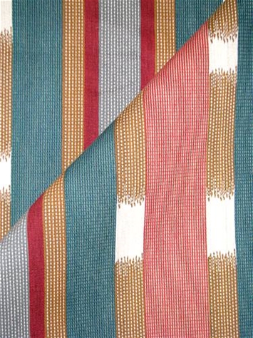 Kanta Stripe RR Jasper Ikat Fabric