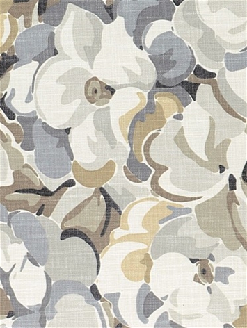 Kate 197 Flax Floral Fabric