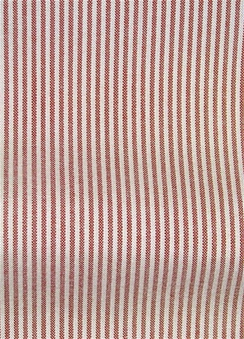 Laguna Ruby Ticking Fabric