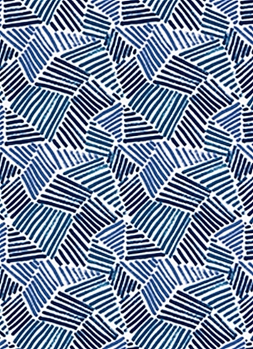 Lewitt Sketch Midnight Domino Fabric