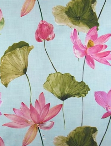 Lotus Mist Botanical Fabric