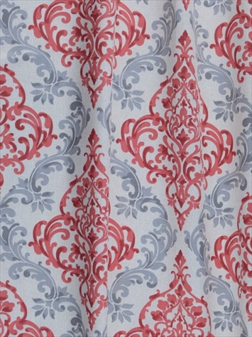 Anna Coral Magnolia Home Fashions Fabric