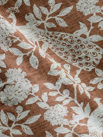 Birdsong Cinnamon Magnolia Home Fashions Fabric