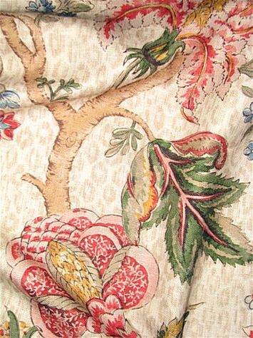Madura Bisque Jacobean Fabric
