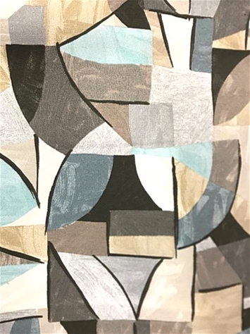 Mod Art Mineral Covington Fabric
