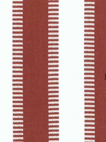New Ladder Stripe Tibetan Red White Cotton