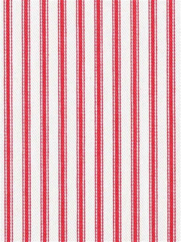 New Woven Ticking 31 Red