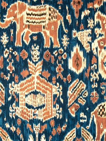 Samarinda Indigo Braemore Fabric