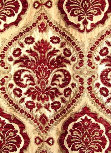 Saxon 1231 Crimson Upholstery fabric