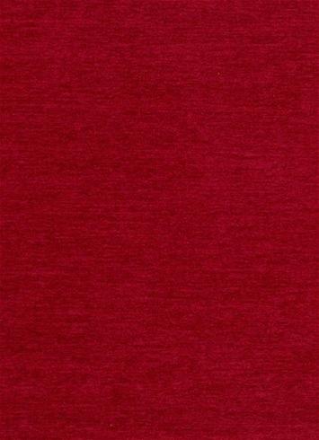 St. Tropez 28 Bright Red Chenille Fabric