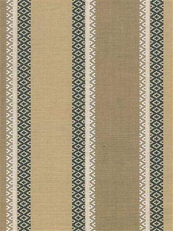 Valencia Stripe Tan Sand Cotton Fabric