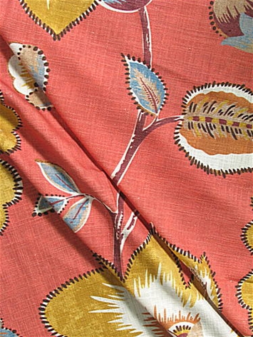 Wellington Coral Hamilton Fabric
