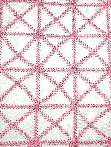 X Squared Pink Kate Spade Fabric