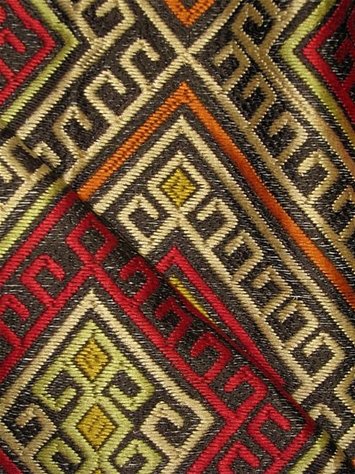 Zander Terra Embroidered Fabric