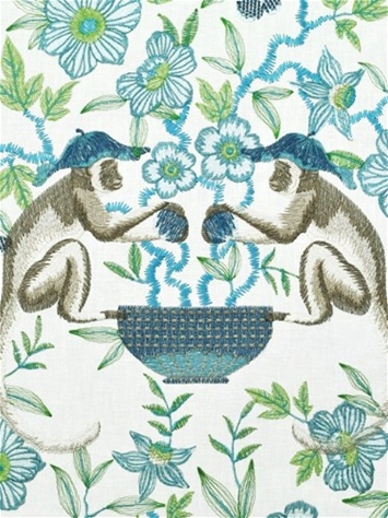 Cheeky Monkey Island P. Kaufmann Fabric