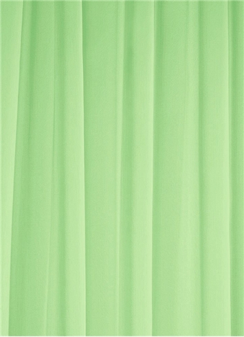 Apple Green Chiffon Fabric