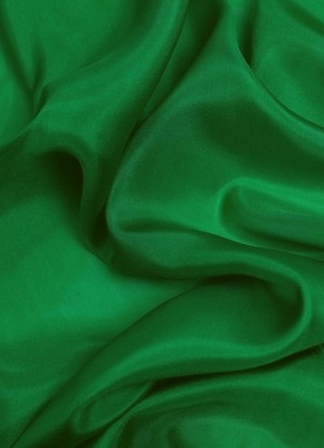 Kelly Green China Silk Lining Fabric