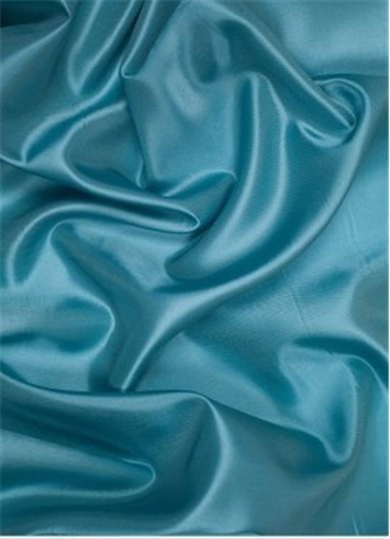Teal China Silk Lining Fabric