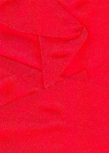 Red Sparkle Organza Fabric