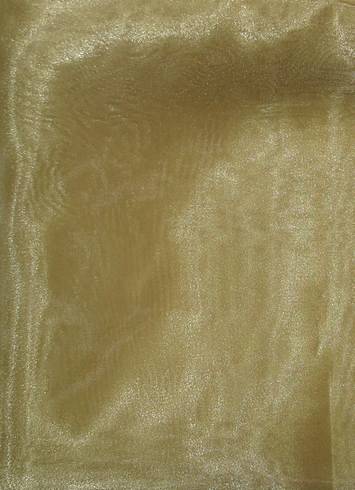 Victorian Gold Crystal Organza Fabric