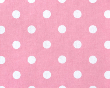 Polka Dot Baby Pink/White