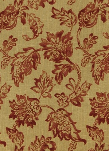 Jaclyn Smith Fabric 02600 Scarlet