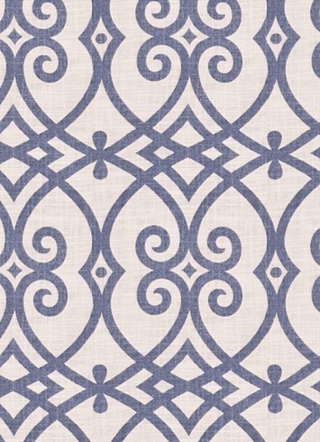 Jaclyn Smith Fabric 02616 Indigo